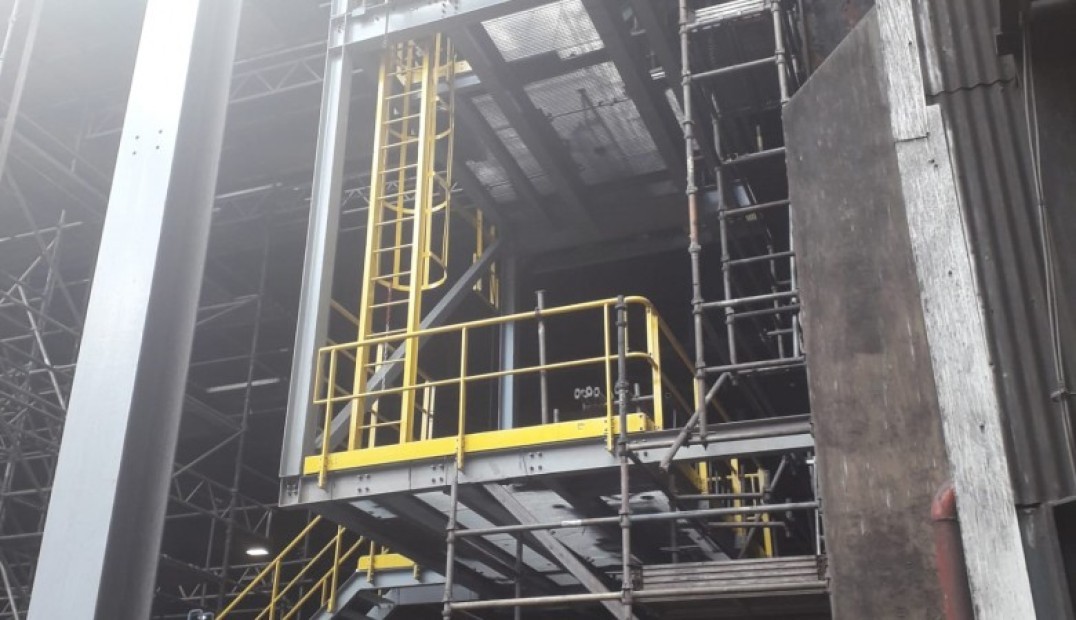 Монтаж металоконструкцій для ARCELOR MITTAL (БЕЛЬГІЯ)